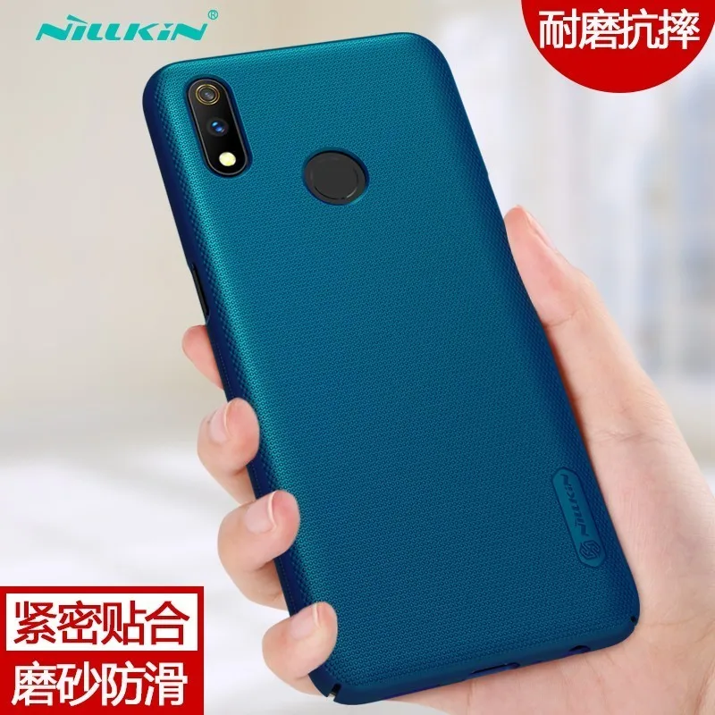 

NILLKIN OPPO Realme 3 Pro Case Cover Super Frosted Shield Hard Plastic Back Cover Case for OPPO Realme 3 Pro