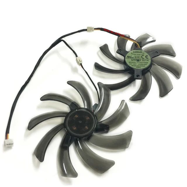 Best Price 2PCS/lot Computer VGA Graphics Card Fan Cooler For XFX R9 270A-CEF5 HD7850 2GB Video Card Cooling Best Price 2PCS/lot Computer VGA Graphics Card Fan Cooler For XFX R9 270A-CEF5 HD7850 2GB Video Card Cooling