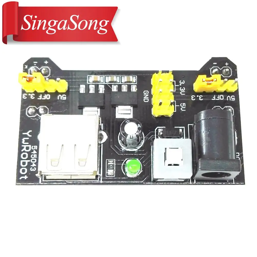 Mb102 макетная плата, макетная плата, модуль питания, 3,3 В, 5 В, для Arduino, без пайки, совместимая хлебная плата, 700мА