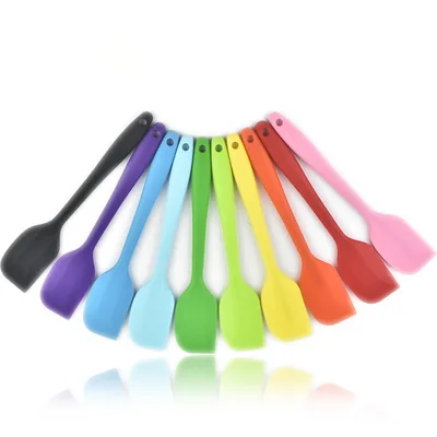 

High Temperature Resistance Butter Scraper Baking Cake Tool Sour Cream Scraper Silicone Spatula Kitchen Gadgets Bakery Accessory