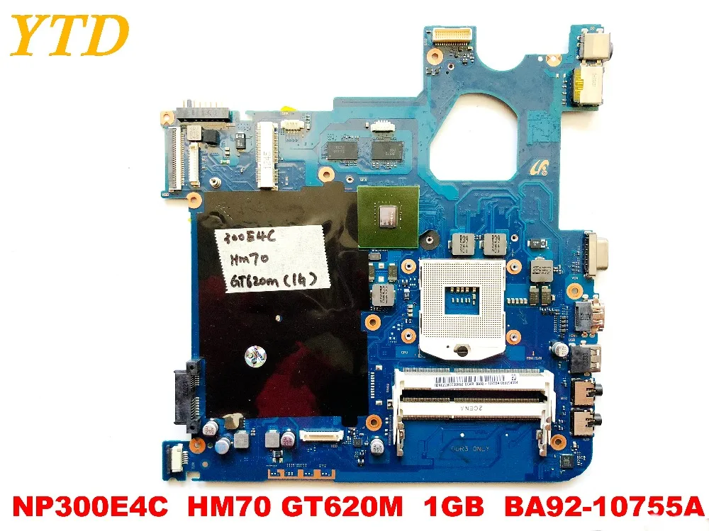 Оригинальное для Samsung NP300E4C Материнская плата ноутбука HM70 GT620M 1 ГБ BA92-10755A