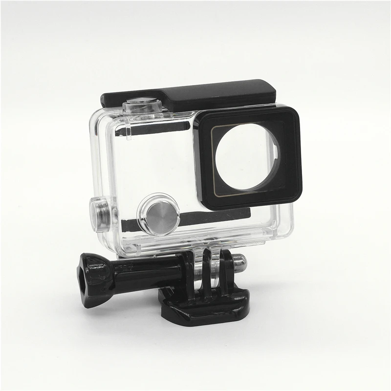 Buy Cheap 2015 Professional sport cam Waterproof shell Gopro Hero 3+ Go Pro 4 motion action camera uderwater shell Door Clip Lock Safety