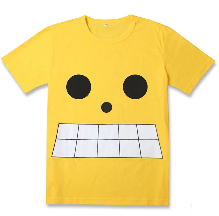 

Anime One Piece Film Z Monkey D Luffy T-shirt Cosplay Costume Short Sleeve T Shirt Men & Women Daily Casual Tshirt