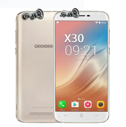 In Stock! DOOGEE X30 Four Cameras 3G WCDMA Android
