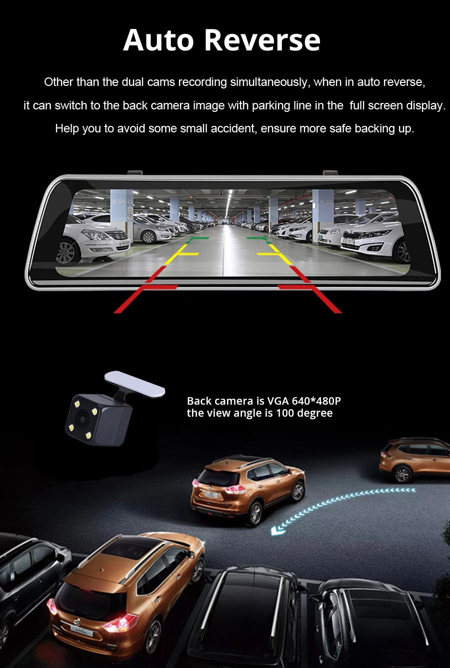 reverse parking view