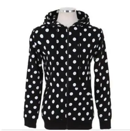 

S-3XL 2018 Spring New Men clothing Non-mainstream Fashion slim hoodie Korean Polka Dot outerwear plus size hairstylis costumes