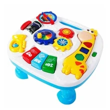 Музыкальный Детский обучающий стол, открывающий активность детский стол развивающие игровые Игрушки