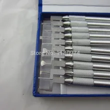 Ювелирной восковой стоматологический маркировка резьбы нож-шпатель для воска гравировальный резец