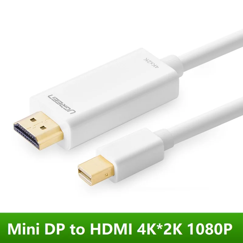 Мини-Кабель DP-HDMI 4K * 2K 1080P DP для компьютера HDTV проектора монитора аудио и видео