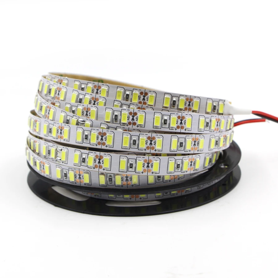 Супер яркий SMD 5730 Светодиодные полосы света DC 12V водонепроницаемый не/ip65 60