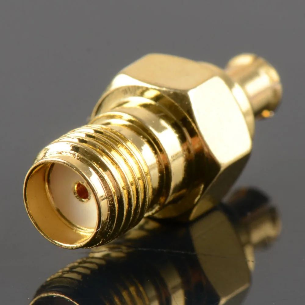 

Tool Adapter SMA Female Gold Plating Jack To MCX Male Gold Plating Plug RF Connector Straight 50 Ohm