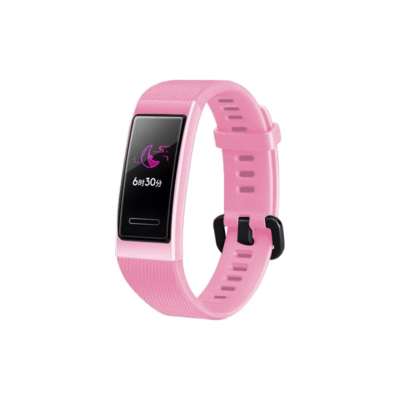 Силиконовый ремешок для Huawei Band 3 Pro сменный мягкий цветной силиконовый браслет