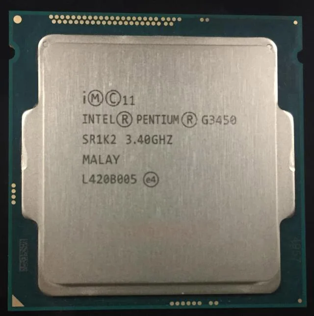 Двухъядерный процессор Intel Pentium G3450 3,4 ГГц 3M 53W LGA 1150