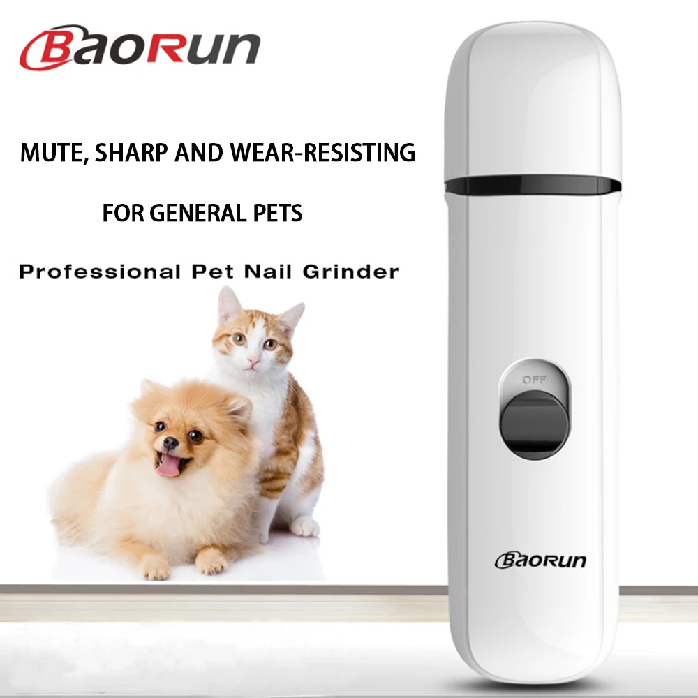 Smart Electric Dog Cat Pet Claw Toe Nail Trimmer Tool Care Grooming Grinder Clipper Scissor Cut Product Nail Safety Cutter Tools (1)