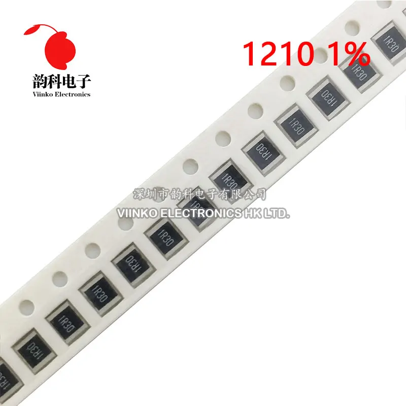 50 шт. резистор 1210 1% SMD 0R ~ 1 м 1/2 Вт 0 10 100 150 220 330 Ом 1K 2 K 10K 100K 220K 1R 10R 100R 150R 220R 330R 470R |