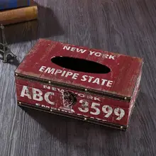 Европейский автомобильные подушки с принтом флага Великобритании "Юнион Джек кожаные водонепроницаемые ткани чехол лоток рисовать креативная американская детская домашняя коробка для салфеток