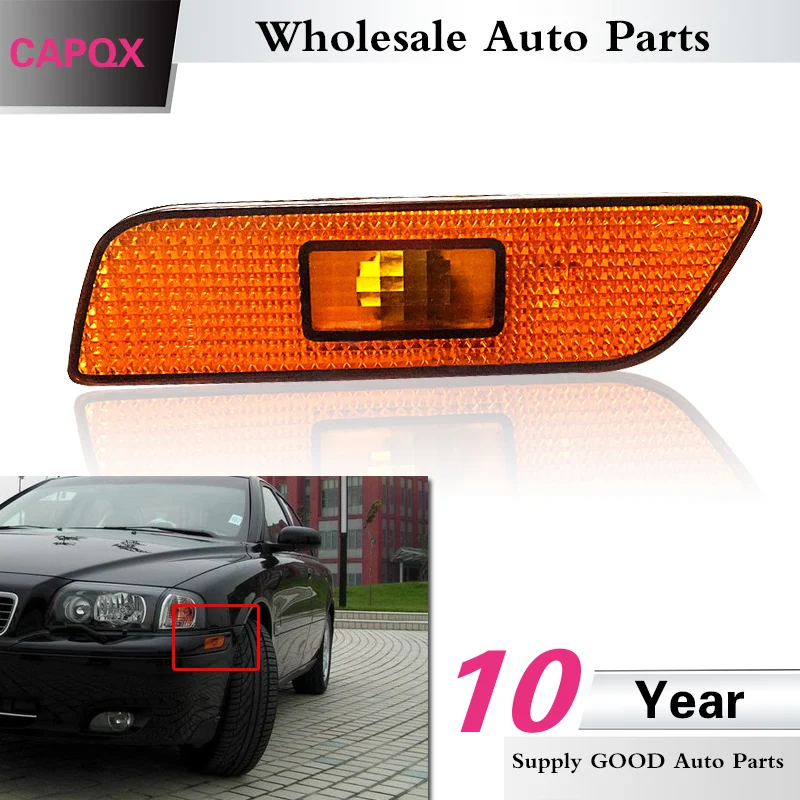 Световой индикатор поворота бокового крыла CAPQX для VOLVO S80 S60 1999 2000 2001 2002 2003 2004 2005