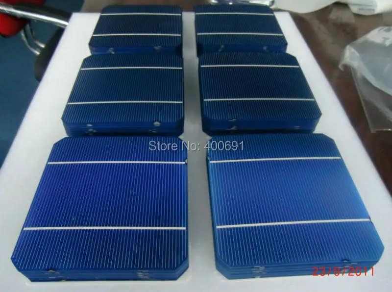 Mono 156X156 solar cell 2BB_42