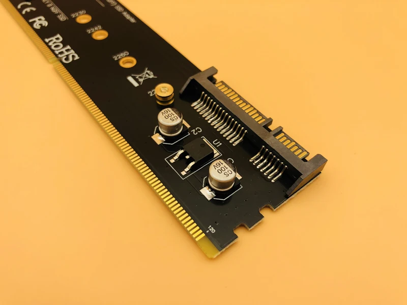 Новинка адаптер для M2 SSD DDR3 DDR к M.2 Райзер карта NGFF B соединитель в форме ключа SATA Power