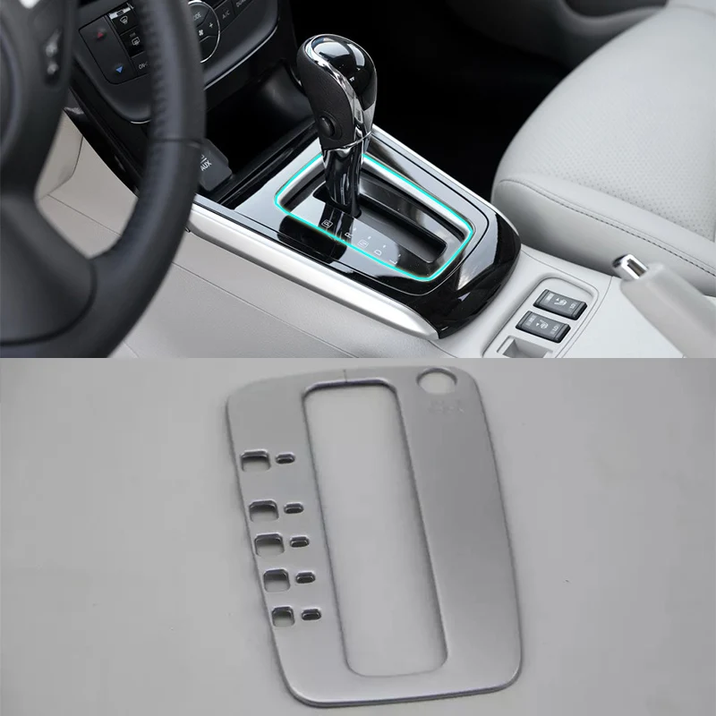 

ABS Auto Styling Matte Style Left Side gear panel cover small Trim 1Piece For Nissan sentra 2016