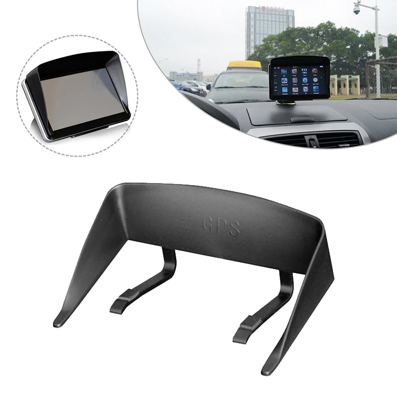 

Hot Universal Screen Visor Hood Sun Shade Lens Protector Shield for 5/7inch GPS Navigation BX