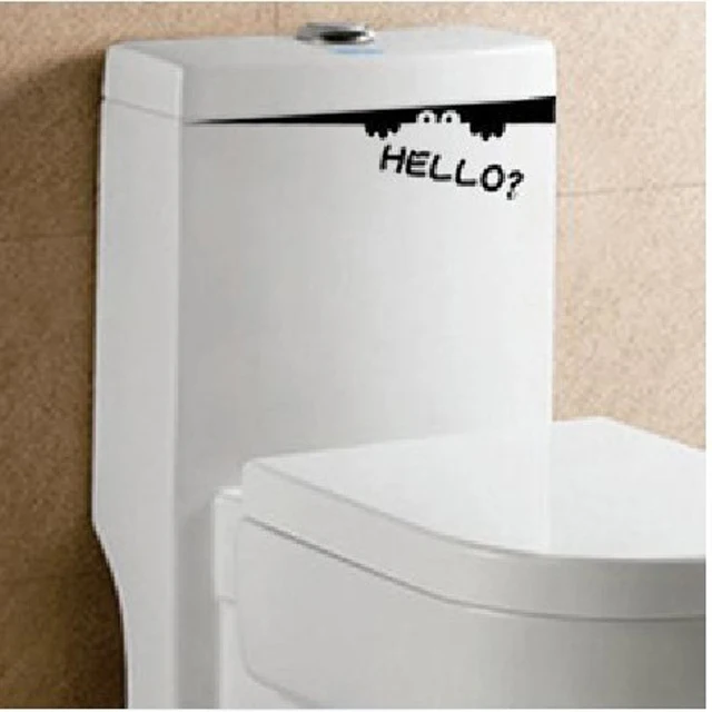 3pcs Diy Funny Monster Toilet Decal Bathroom Wall Decals Vinyl 3pcs Diy Funny Monster Toilet Decal Bathroom Wall Decals Vinyl Art Cartoon Wc Stickers For