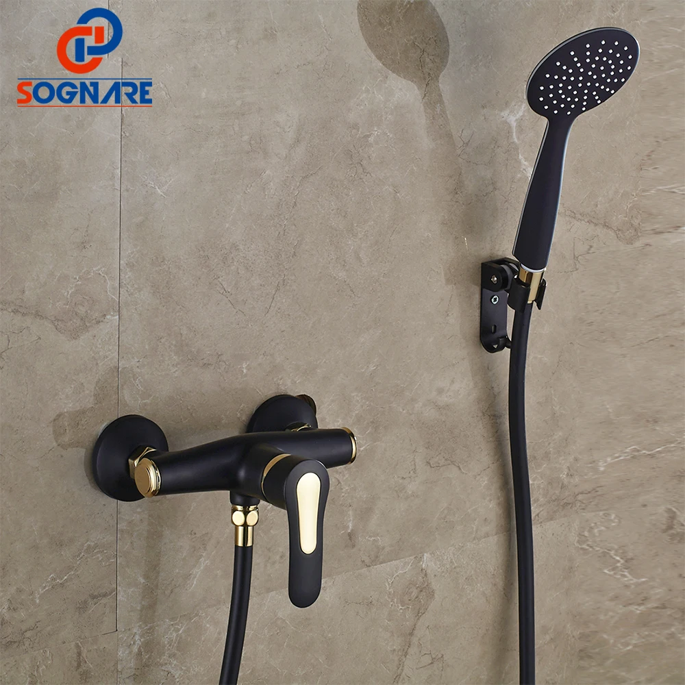 ﻿Buy SOGNARE Free Shipping Bathroom Shower Faucet Cold And Hot Mixer