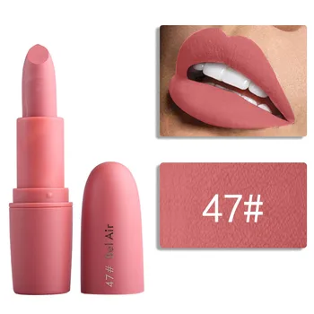 

Miss Rose nude lipstick 18 colors waterproof Vampire Brown Beauty Red Baby Lips Batom matte lipstick Makeup MS058