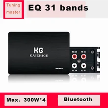 Автомобильный аудио модифицированный Графический Эквалайзер EQ 31 полосный автомобильный аудио стерео тюнер цифровой звуковой процессор с 300 Вт* 4 ампер автомобильные аксессуары