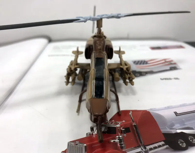 IXO 1/72 масштаба США AH-1W SuperCobra ударный вертолет литой металлический самолет модель игрушки для подарка/Дети/Коллекция