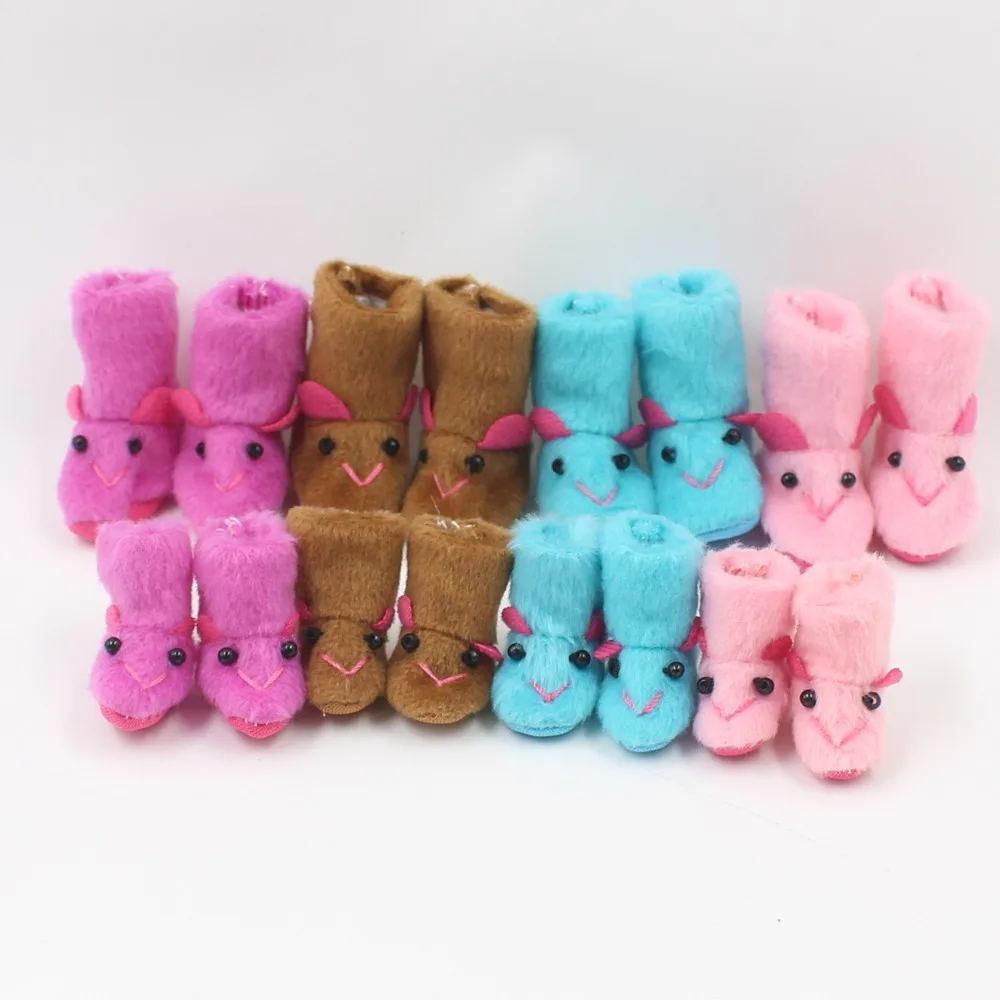 

[Mix Color Packing Sale]Suitable For Icy BJD Doll Jecci Five 1/6 Blyth Joint Body Doll & Normal Body Doll Snow Boots High