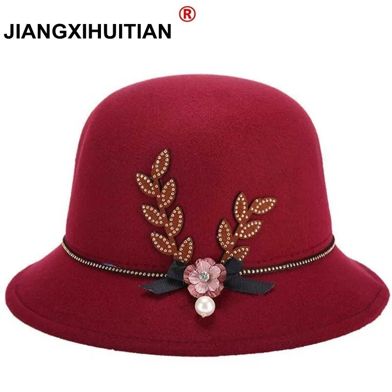 small felt hat