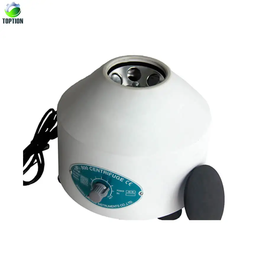 CALU LUKY Desktop Lab Centrifuge – 4000 RPM, 6 X 20ml Tubes, Timer & Speed Control, 110V