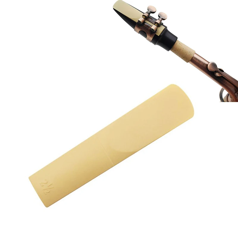 Saxophone Reed Strength 2.5 Resin Reed for Alto Eb Saxophone Sax