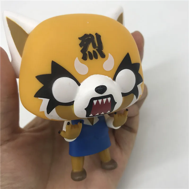 Aosst POPS оригинальный Aggretsuko реативный мультфильм сердитая маленькая панда фигурка