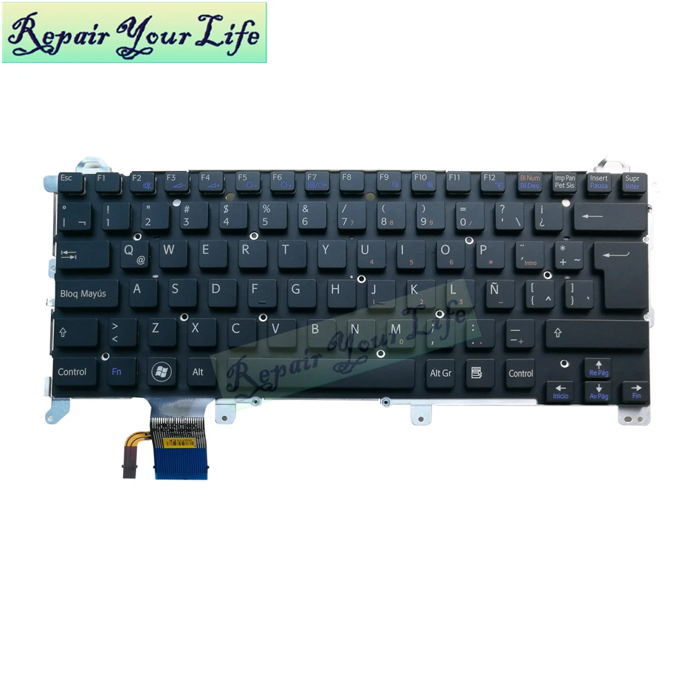 Клавиатура для ноутбука SONY VPC-Z VPCZ1 VPC Z Z1 PCG-31113T 31112T 31111T LA латинская клавиатура с подсветкой