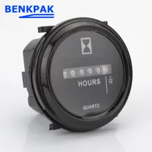 BENKPAK водонепроницаемый автомобиль трактор автомобиль лодка мотор мотоцикл счетчик часов DC6-80V AC100-250V