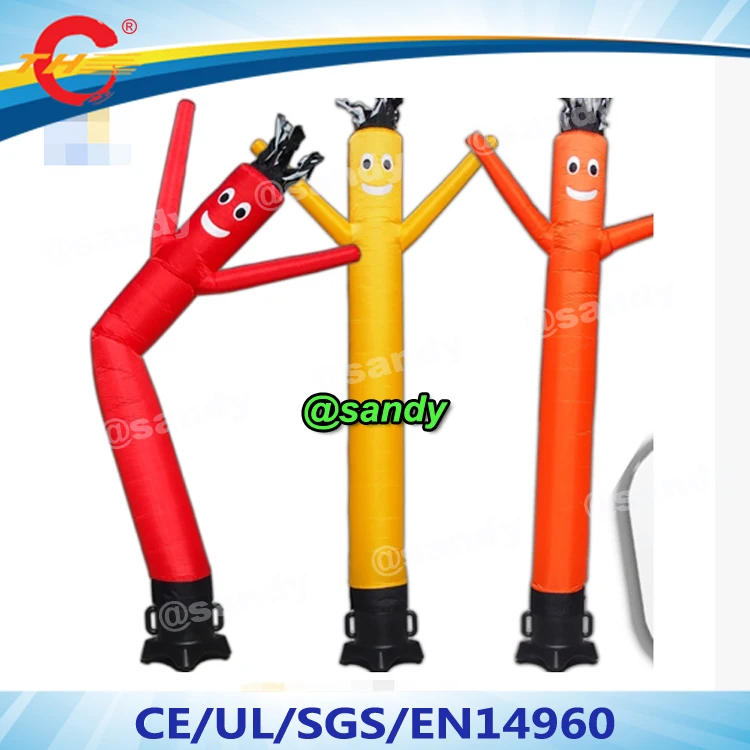 inflatable tyre sky dancer fly guy now open waving tire for party events single tube man Air Inflatable Tube Puppet Set | Игрушки и
