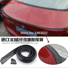 1.5 미터 레이싱 루트/리어 스포일러 for bmw 3 m3 e30 e36 e46 트렁크 스플리터/ducktail 디플렉터 탑 기어 팬 easy tuning(China)