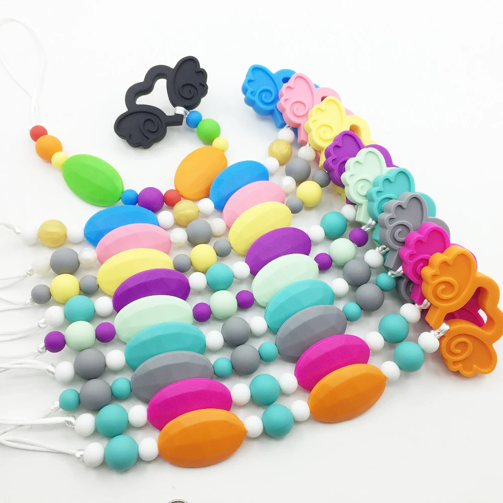 silicone teething pacifier
