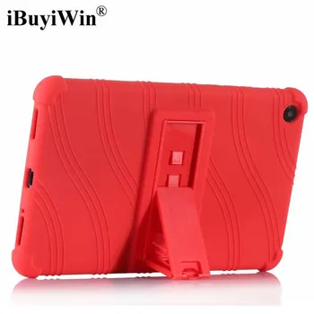 

iBuyiWin Shock-proof Silicone Case for Xiaomi MiPad 4 8.0 inch Tablet TPU Funda Cover With adjustable Holder+Free Touch Pen