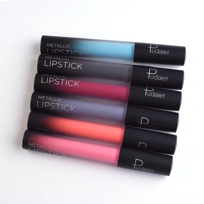 2 шт./лот водостойкий Матовый жидкий блеск для губ и подводка набор Imagic Red Nude