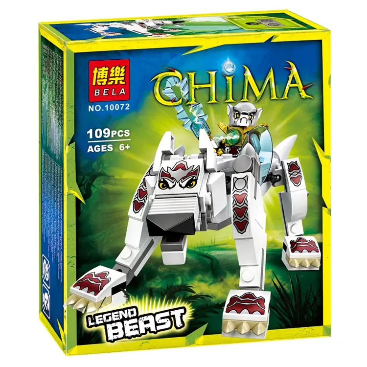 

Reedcall 1 box 109pcs Chimaed wolf action figure Building Block toys Compatible Legoes Chimaed LEPINE with Original Box