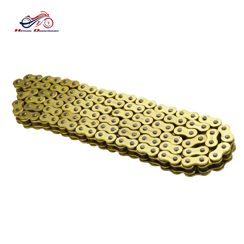 

Oil Chain Motorcycle Drive Chain 520 O ring 118links For BMW Honda Yamaha Suzuki Kawasaki