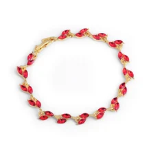 MISANANRYNE золотой цвет Женщины Блестящий австрийский кристалл ювелирные изделия Идеальный браслет