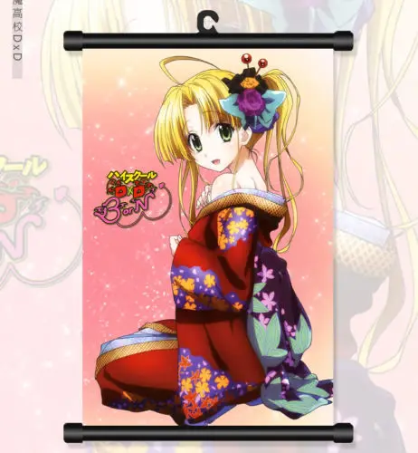 

Home Decor Japanese Anime High School DxD Wall Poster Scroll
