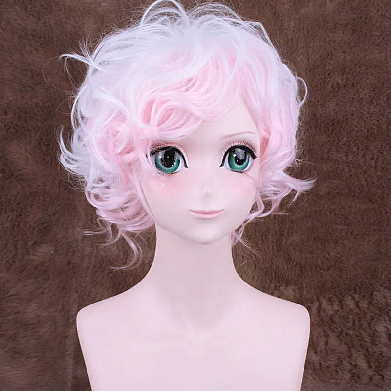 Cosroad Danganronpa парик Монокума Косплей Костюм Komaeda Nagito парики для вечеринок на