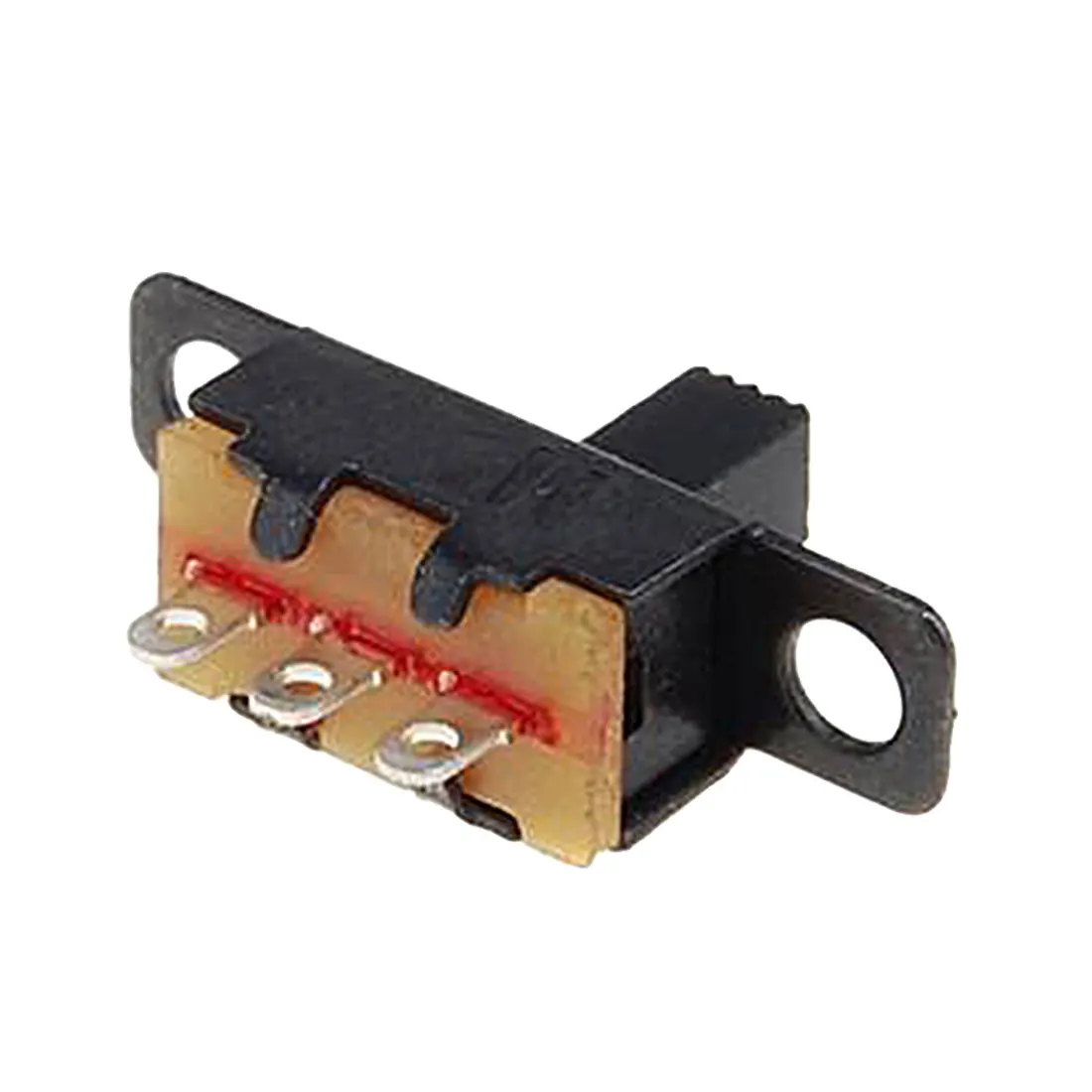 Лучший 20 шт 5 V 0.5A мини размер черный скользящий переключатель для небольшой DIY мощности