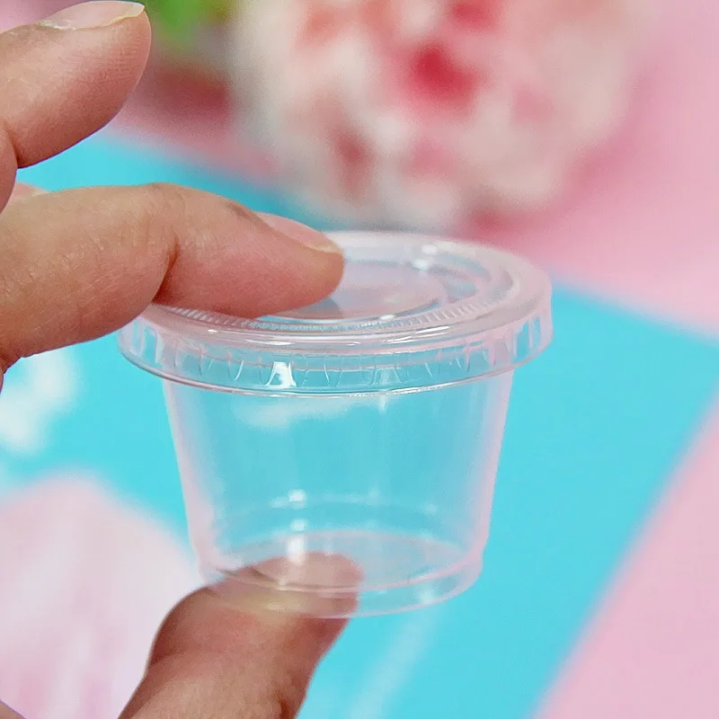 

10PC 30ml Mini Transparent Box Slime Storage Container Organizer Box For Light Clay Foam Slime Supplies Accessories Tools