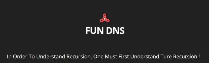 【投稿】FUN DNS ,一个小众的DNS